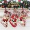 non-woven christmas gift decoration snowflake christmas stocking