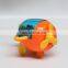 Pull line plastic candy toys helicopter with light