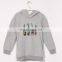 T-GH503 Sweatshirt with Ears Custom Design Embroidery Girls Longline Hoodies