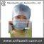 Disposable nonwoven face mask with tie or earloop