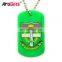 Promotional cheap military dog tag