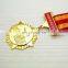 HongKong gold memento medallion by injection