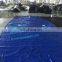 heavy duty waterproof anti UV  blue boat cover