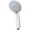 White Colour Rubber Washer Hand Shower Set With Hose and Bracket Blister Packing 3 Spray