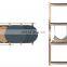 Wear-resisting Pet Toy Solid Wood Cat Scratcher Scratching Board Lounge For Climbing