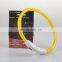 DIY multi-color USB charging collar LED light dog night light circle pet collar