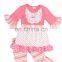 2018 Summer barbie clothes ruffled lace kids clothing wholesale