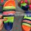 RAINBOW COLOR WOMEN HIGH HEEL SANDALS WITH DIAMOND LADY SUMMER RHINESTONE HIGH HEEL SLIPPERS SANDALS