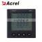 Acrel AMC72L-E4/KC three phase LCD display electric energy power meter/multifunction energy meters