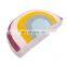 Children's room rainbow shaped cushion plush cushion home Decoration