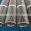 Polyester PE Antistatic Aluminium Coating Air Cartridge Filter Meida