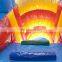 Inflatable Bouncer Slide Combo Shark Bouncy Castle With Slide