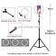 10" led ring light mobile phone camera Video photography tripod stand with selfie ring light