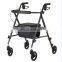 2021 Aluminum frame rollator walker with seat best selling folding rollator