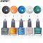 Black Red Glisten Holographic  12Ml Organic Nail Polish Display