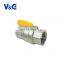 1/4" - 4" Female BSP x Female BSP Valogin Pressure Mop5 En331 Nickel Plating Brass Gas Ball Valve