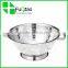 Amazon Hot Sale Cooking Tools food grade Stainless Steel food Colander , fruit vegetable strainer