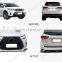 4x4 Tuning Front Car body kit For Highlander 2015-1029 Convert to Lx570 style Auto Body Parts