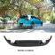 Golf7 MK7 Clubsport Style Rear Bumper Diffuser for Volkswagen VW GTI/R Hatchback 14-17