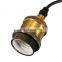 Hot Sale Vintage Black Metal Pendant Lamp Decoration Hanging Light