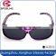 Stark purple myopia glasses frame cheap clip on sunglasses uv protective traving volleyball driving fishing black lens