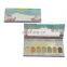 Custom shape eyeshadow palette luxury packaging with mirror 8 colors cosmetics beauty magnetic paper box