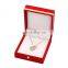 Luxury PU leather jewelry box packaging bangle box necklace ring bracelet