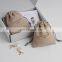 PandaSew Suede Microfiber Jewelry Pouch Gift Bag Necklace Packaging with Custom Logo