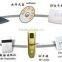 HSY-418 Smart Card System Hotel Door Handle Locks for Aluminium Doors