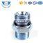 Metric 24 Degrees Cone Hydraulic Seat Male Threaded Straight Hydraulic Pipe Fitting With O Ring