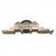 Modern iron frame black sliding single heavy duty wheel blinds windows roller with zinc plated