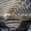 Customizable Lighting Large Hotel Lobby Decoration Luxury Ring LED Pendant Lamp