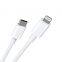 Original 8pin cable for apple mfi c94 type c to lighting cable fast charging for iphone 8