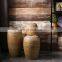 Farm House Style Decorative Clay Ceramic Antique Retro Large Floor Vase