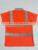 Best Selling Safety Orange Polo Shirt With Reflective Strips And Logo Workwear Hi Vis Shirts