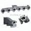 cast ko3 xr6t jzx100 peugeot td06 mercruiser 4.3  twin scroll 2jz Exhaust Manifold
