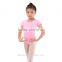 Hot Sale Short Sleeve Girls Leotards Gymnastics