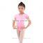 Kids Ballet Leotard Short Sleeve Dance Leotard and Lovely Gymnastics Leotard