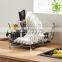 Dish Drying Rack, Stainless Steel 2-Tier Dish Rack for Kitchen Counter