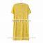 High quality women comfortable women clothing latest new longline t shirt design TS023