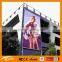 Outdoor easy assemble advertising scrolling system