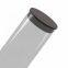 Round Polypropylene Plugs Black for Extruded Thin clear Plastic Acrylic Tube PRP