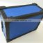 China moving nestable plastic attached lid totes box