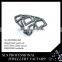 925 silver ring with inlaying diamond fake rings designs platting black gold rings jewelry