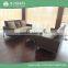 China wholesale modern close-up garden outdoor rattan leisure coffee table and chair furniture