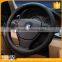 Factory Supply Bus Steering Wheel Cover , Custom Design Heated Genuine Leather Car Steering Wheel Cover