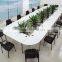 Large Wooden Melamine Conference table for Office, Banquet (SZ-MT064)