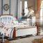 latest bedroom furniture designs wooden bed models picture(SZ-BT9907)