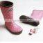 Fashion double colors rain boot /Fishing boot /safety boot making machine