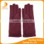 Women's fingered spandex velvet dot gloves for wholesale